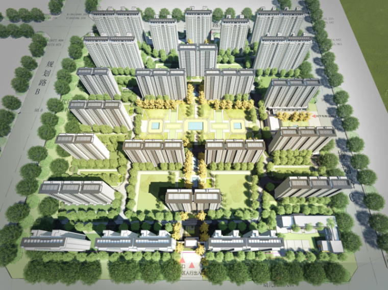 新中式行政办公楼设计资料下载-西安弘阳西咸新区中式住宅设计中标方案文本