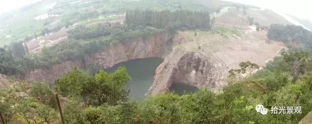 上海辰山矿坑花园分析资料下载-上海辰山矿坑花园