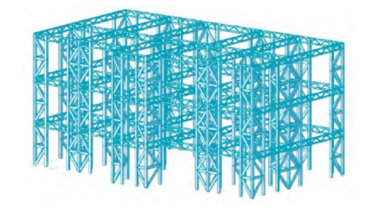 钢结构框架承载力计算资料下载-新型墙板应用装配式钢结构住宅体系研究
