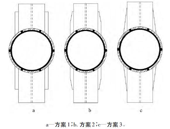 圆钢管框架柱分离式套筒节点的破坏模式-翼缘加宽构造