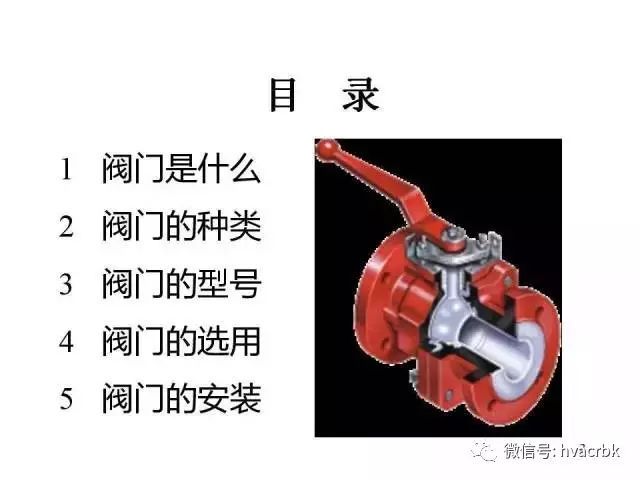 阀门种类介绍资料下载-89张PPT图片系统介绍阀门（附数十种阀门结