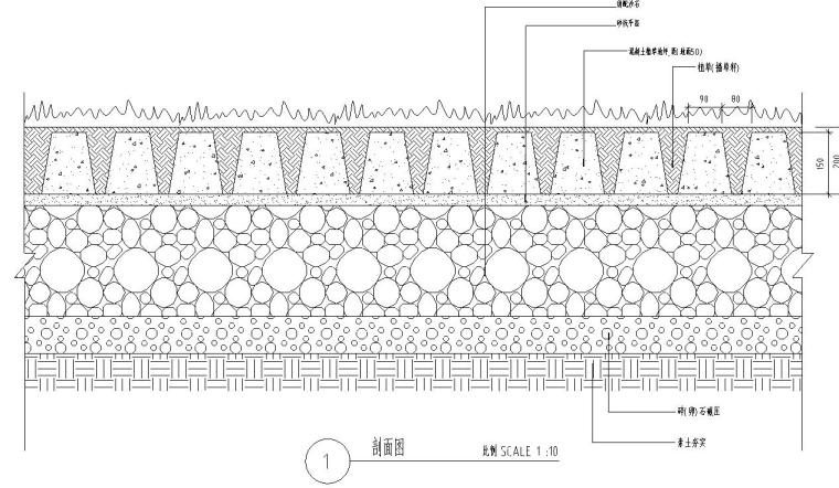 消防车道做法规范图集资料下载-景观设计深度图示-隐形消防车道详图设计