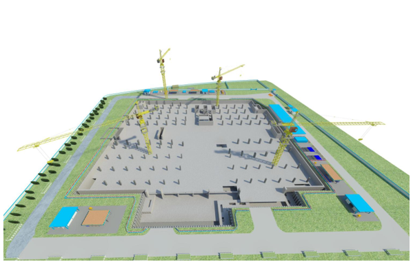 医院新建项目工程施工组织设计(2018)-第一道支撑及栈桥拆除