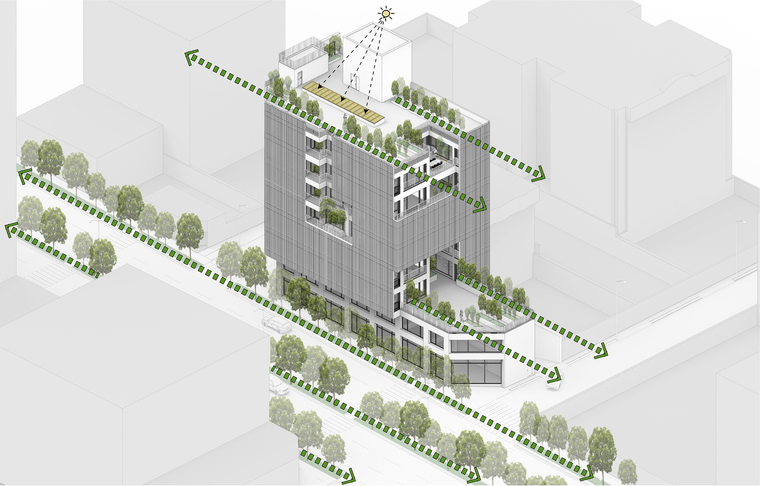 伊朗Gandom办公建筑-diagram_3