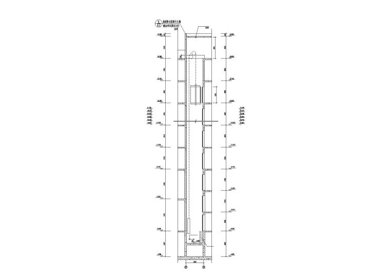 电梯基础施工图资料下载-大院设计楼梯与电梯节点施工图