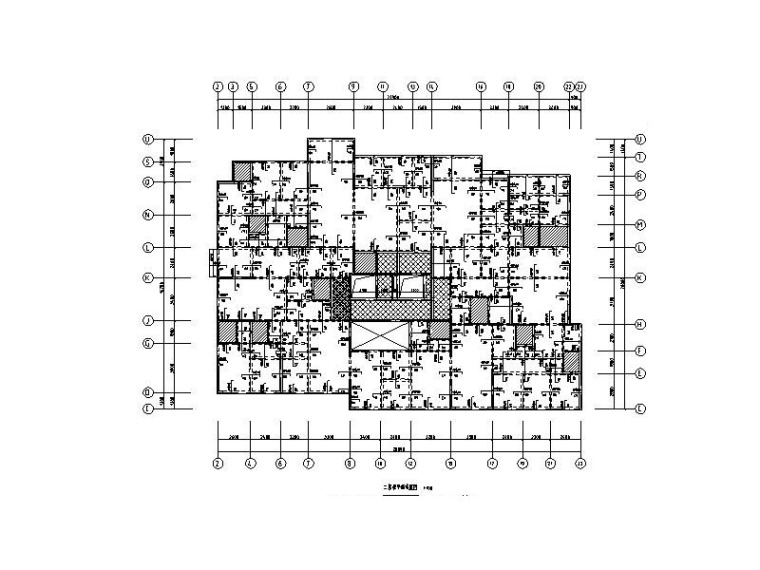 广西小高层建筑图资料下载-12层小高层自建房私宅全套施工图2019