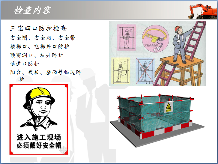 建筑施工安全检查培训讲义（图文并茂）-三宝四口防护检查