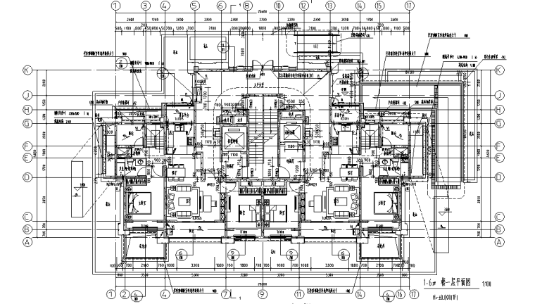 建筑幕墙深化设计内容资料下载-洋房幕墙深化提资户型设计