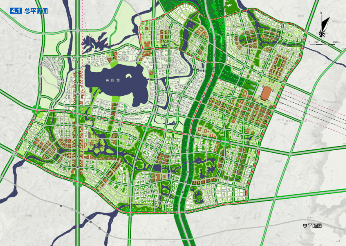 未来科学城规划图高清图片