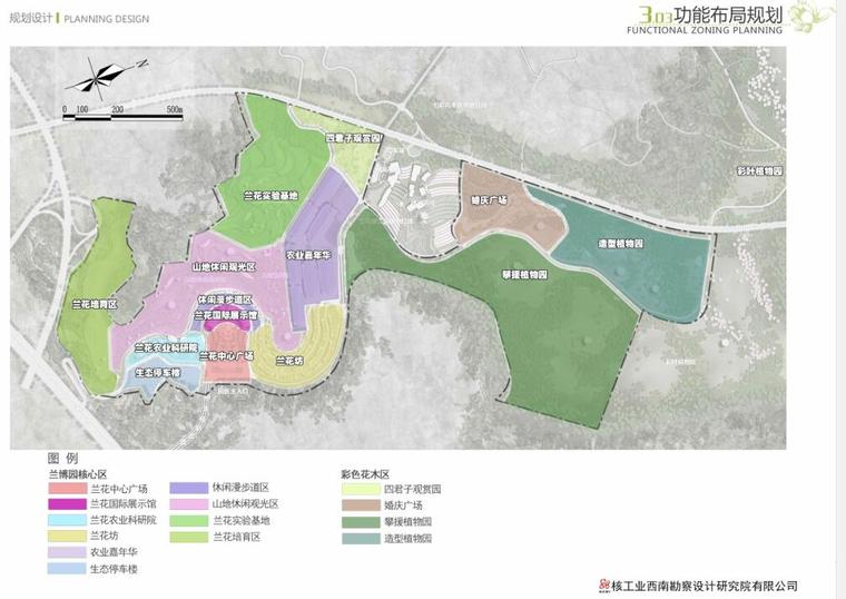 [贵州]国家农业公园景观修建性详细规划-功能布局