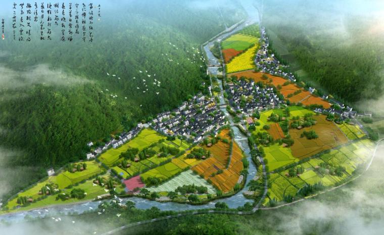 乡村改造建筑模型资料下载- [浙江]美丽乡村精品村建设规划方案设计