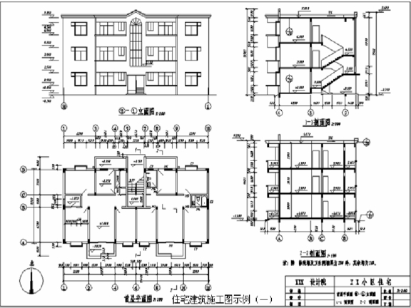 建築工程施工圖紙的識讀方案(84頁)