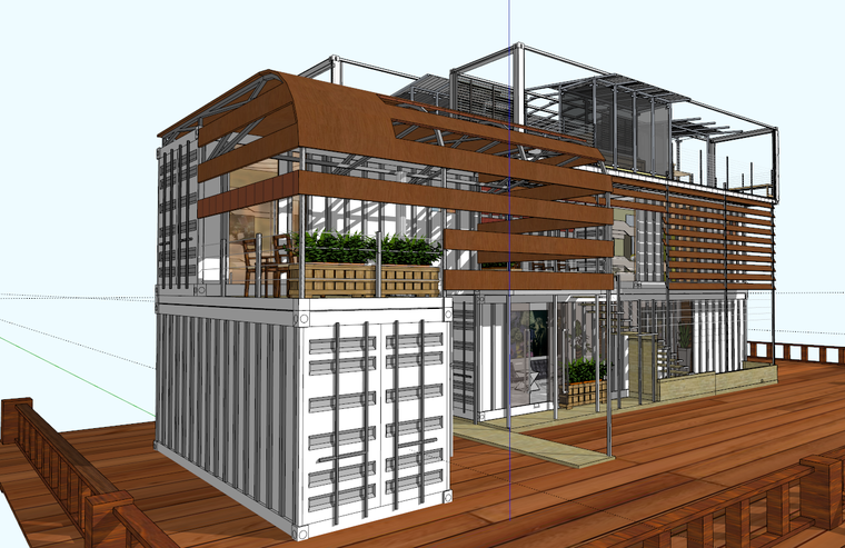 集装箱改造住宅SU草图大师模型-[7HF~7N`V4P95C]JN8]QDBQ