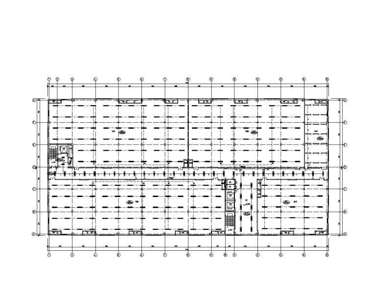 六层仓库钢结构施工图资料下载-贵州3万平仓库强电施工图（2018）