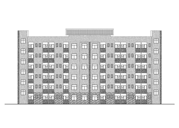 框架宿舍建施图资料下载-修文县第三中学学生宿舍建筑施工图