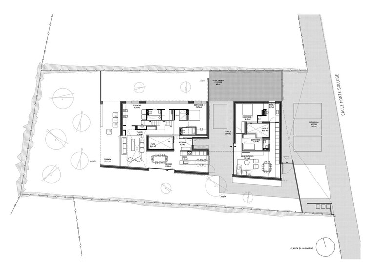 西班牙Boadilla del Monte别墅-MS5_planos_02_planta_baja_cerrada