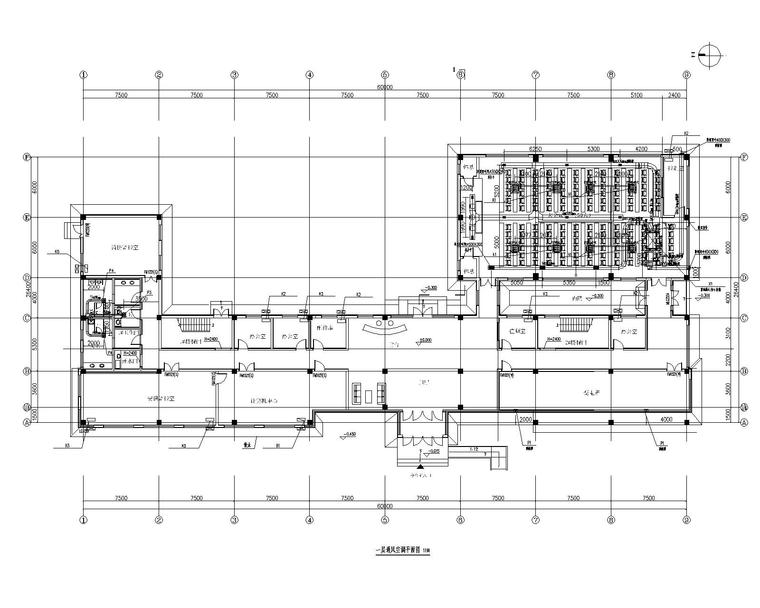 门卫房大门施工图资料下载-[贵州]烟叶厂技术改造群体项目暖通施工图