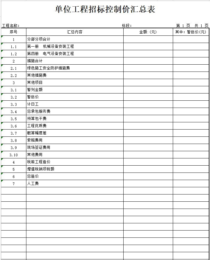 贵州给水管道工程量清单资料下载-污水管道工程安装工程量清单