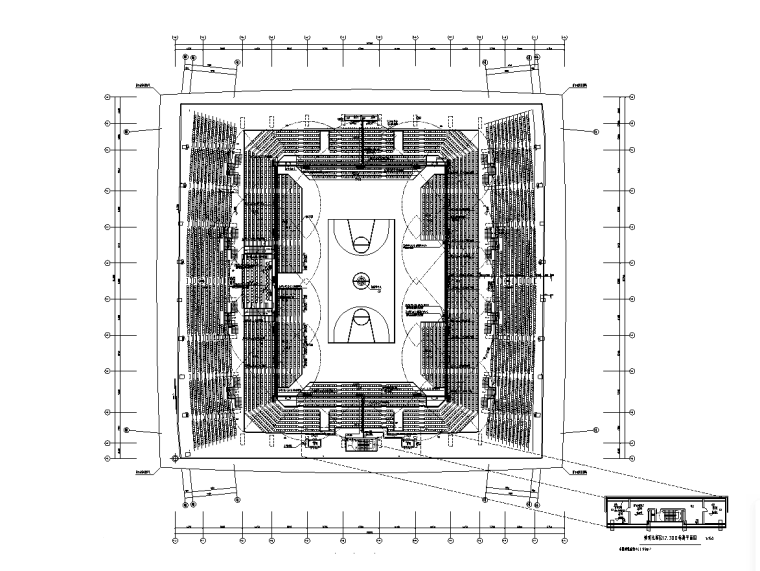 体育中心图纸建筑资料下载-体育中心图纸弱电智能化含监理文件大纲