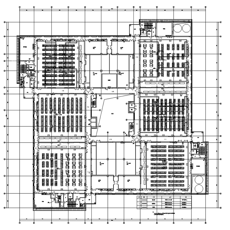 上海某银行数据中心机房全套电气施工图纸