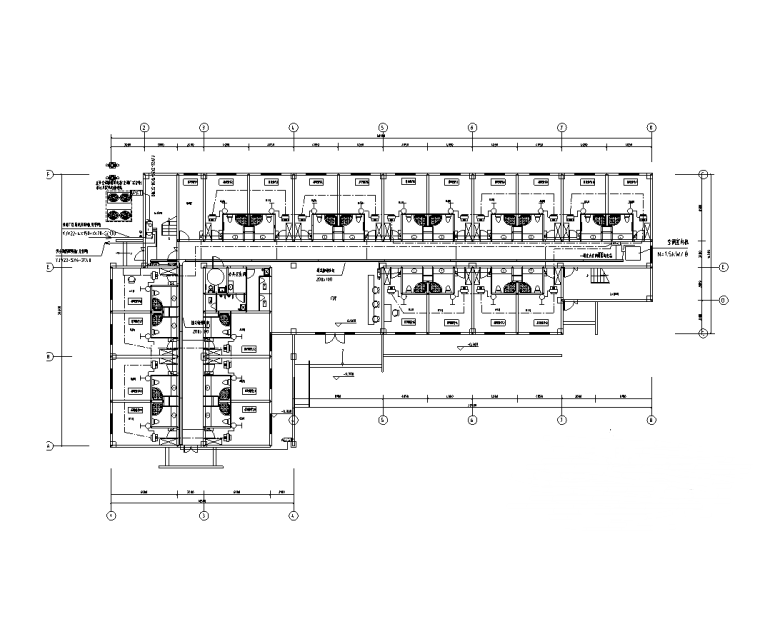 西藏游客中心建筑图资料下载-3层游客信息服务中心电气施工图（2018）