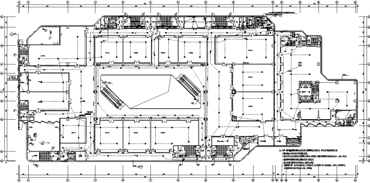 室外停车场结构资料下载-福建某火车站主楼及停车场电气全套施工图