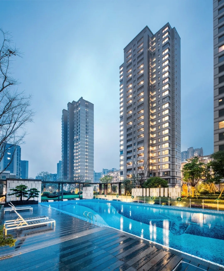 杭州金地·大运河府示范区景观