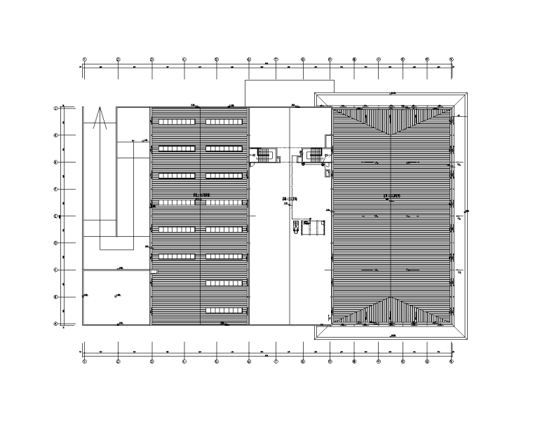 二层工业建筑施工图资料下载-贵州2层奔驰店电气施工图（2018）