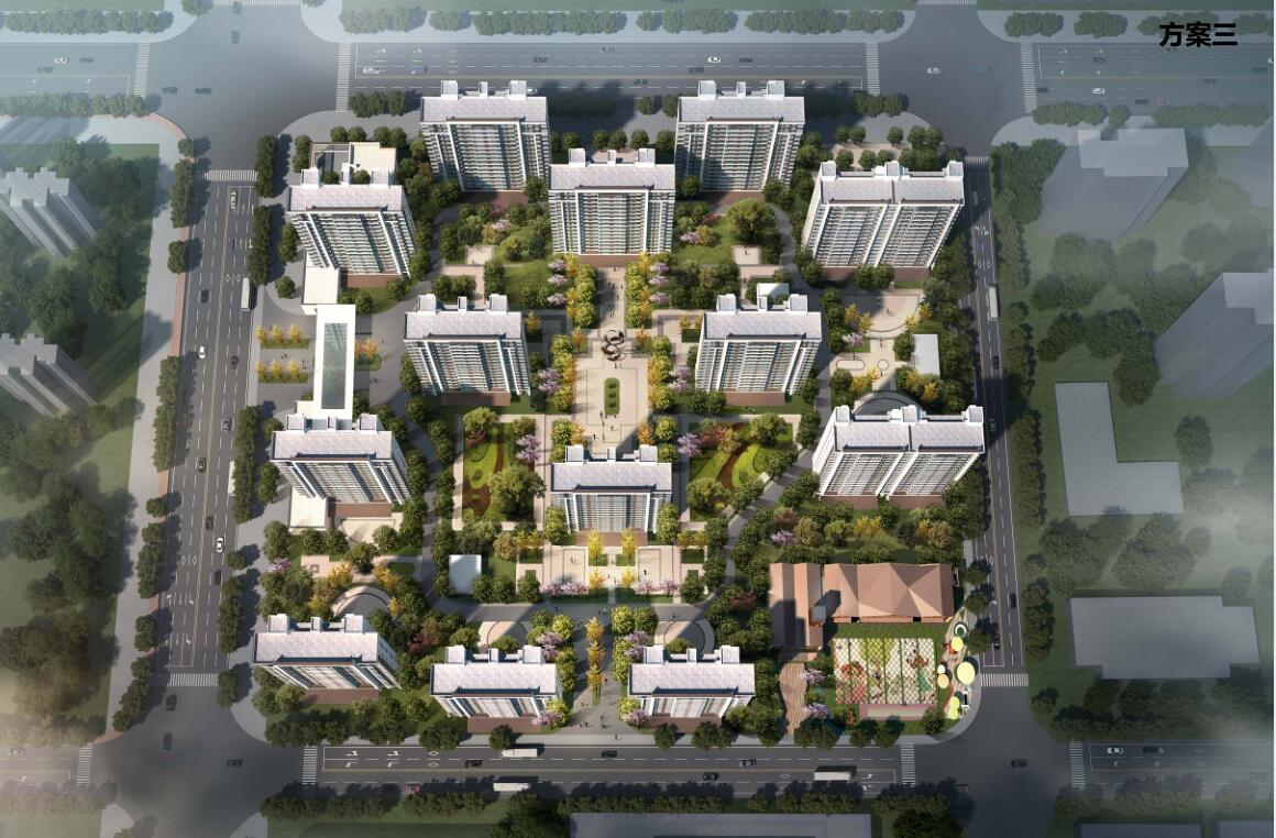 [天津]双青新家园高端建筑规划方案设计