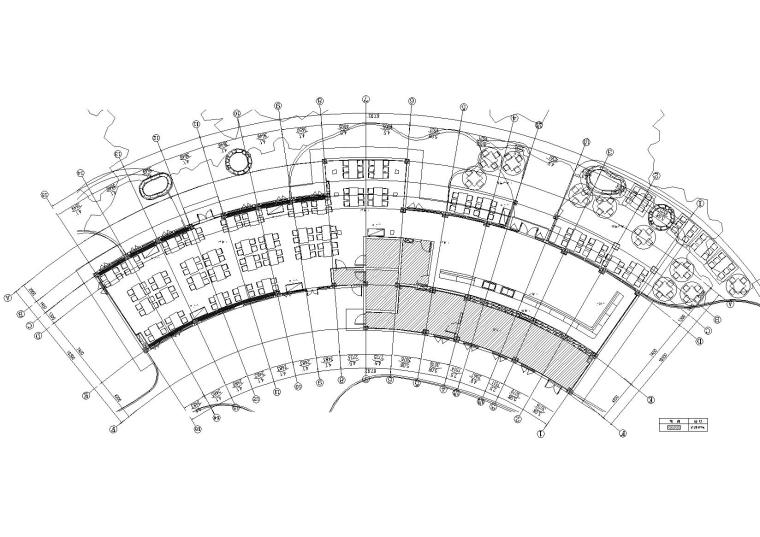 2020室内设计施工图资料下载-[昆明]古滇欢乐世界滇军食堂室内设计施工图