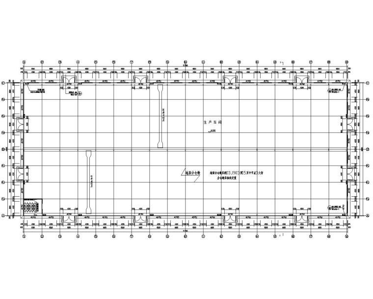 钢结构厂房竣工全套资料下载-48米双跨钢结构厂房结构施工图（CAD）