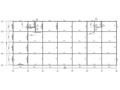 三层商业楼钢结构框架施工图（CAD）