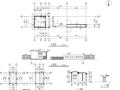 单层混凝土小型房屋与围墙结构（CAD）