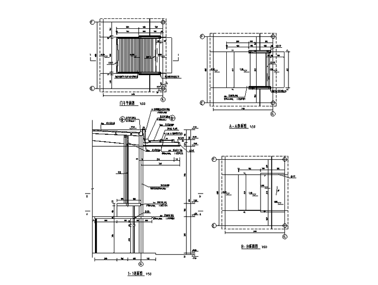 [贵州]奔驰4s专卖店建筑施工图设计(含总图)-建筑设计-商业建筑-前程