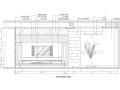 地知名地产客厅立面及电视背景墙节点大样详图