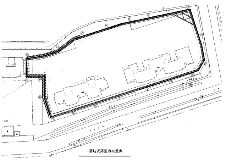 安置房分房措施资料下载-安置房项目深基坑监测方案（2018）