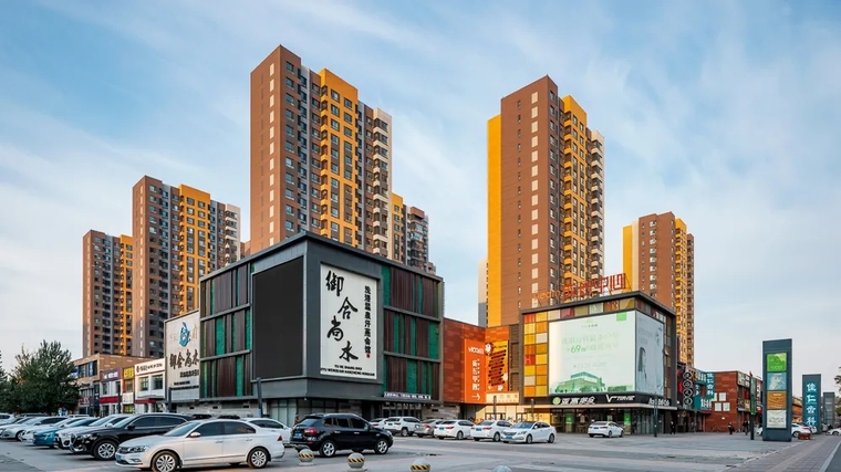 沈阳万科紫台花园住宅景观