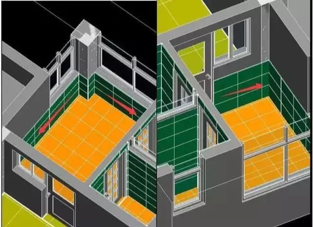 裝飾排磚bim技術應用實例-bim軟件與插件-築龍bim論壇