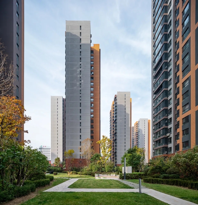 沈阳万科紫台花园住宅景观