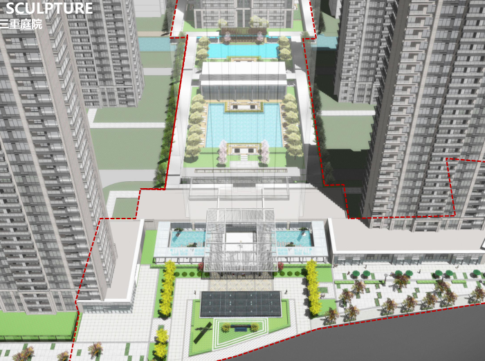 国际学校方案设计文本资料下载-杭州紫金住宅社区项目方案设计文本