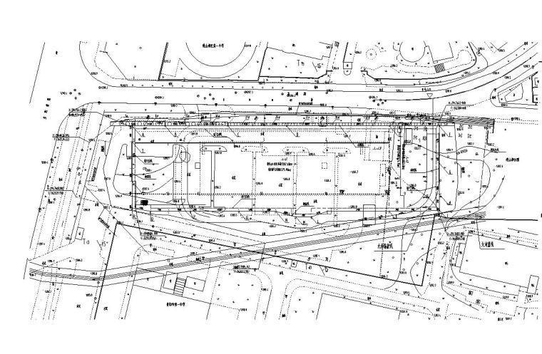 边坡支护专项施工图纸资料下载-[贵州]鉴湖路停车库边坡支护施工图设计