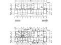 七层廉租房框架结构设计施工图（CAD）