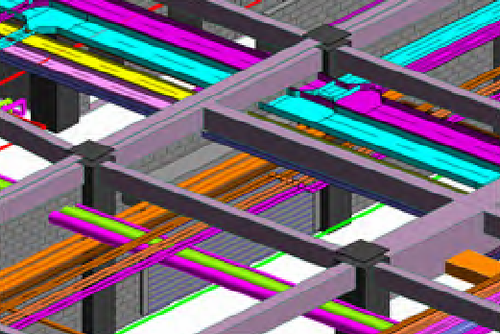 建筑设备bim技术资料下载-某中心广场项目BIM技术在施工中的应用。