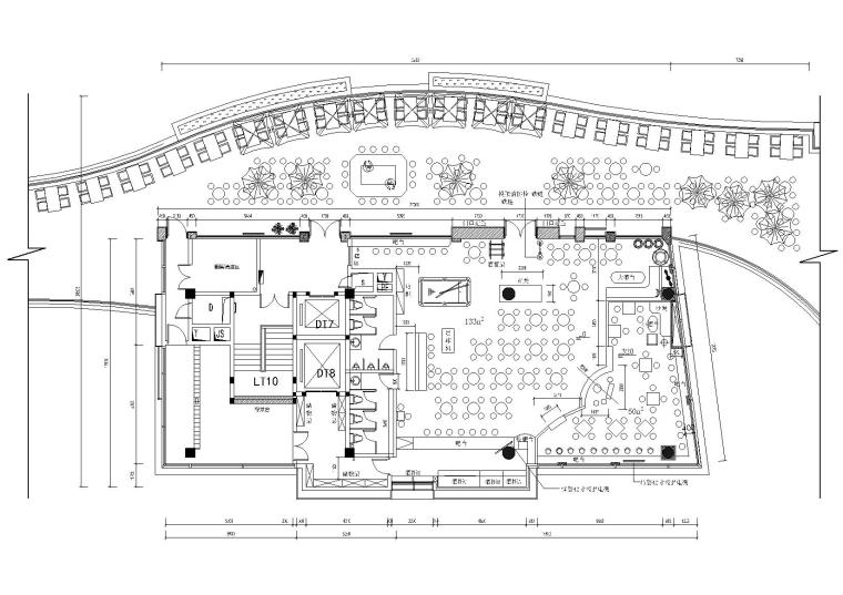 室内装饰dwg资料下载-[广东]深圳致盛酒吧室内装饰设计施工图