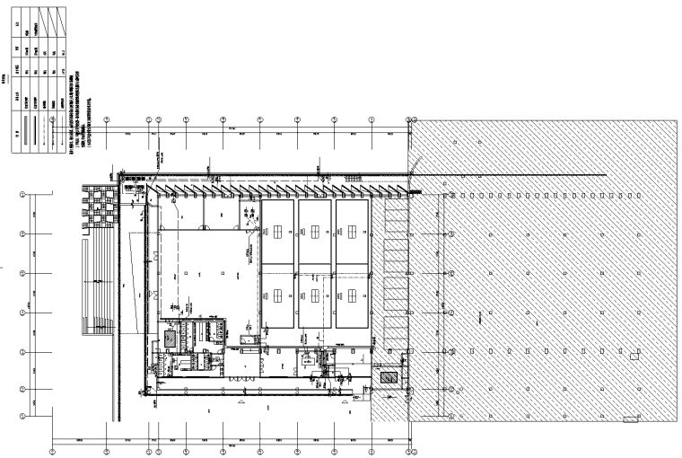 重庆某大学体育馆新建工程电气施工图纸-配电平面图