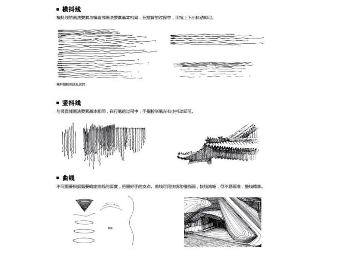 钢笔建筑手绘线稿资料下载-建筑钢笔手稿设计训练_196P