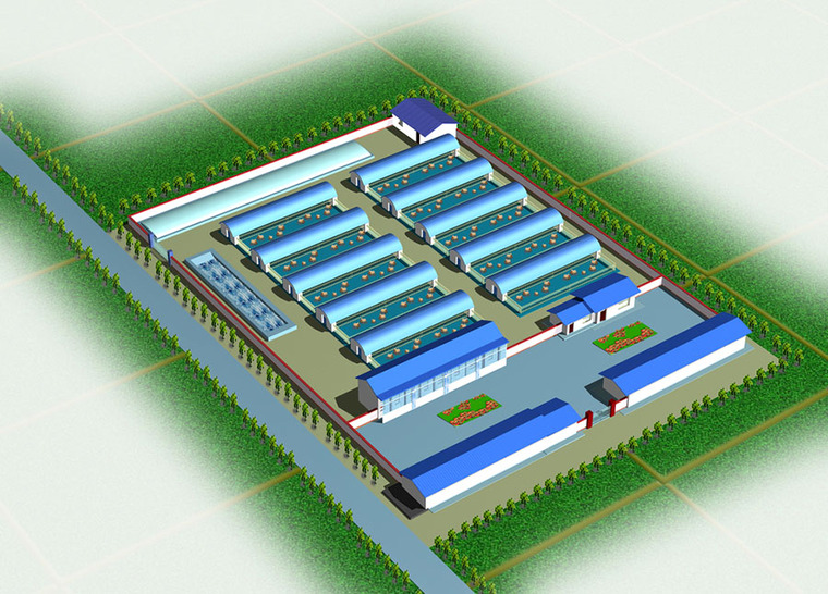 [分享]養殖場設計案例效果圖