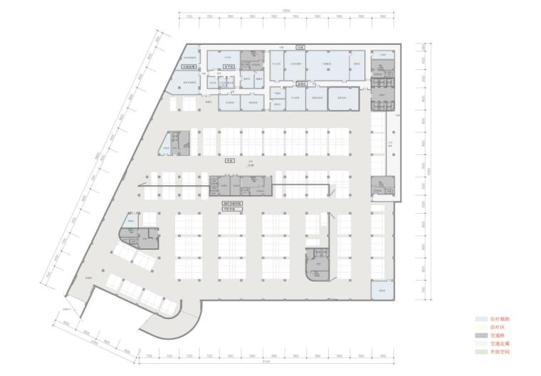 [广东]南湾人民医院改扩建工程方案设计-负二层平面图