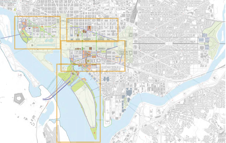 som:华盛顿西轴线区域改造规划-城市规划景观设计-筑龙园林景观论坛