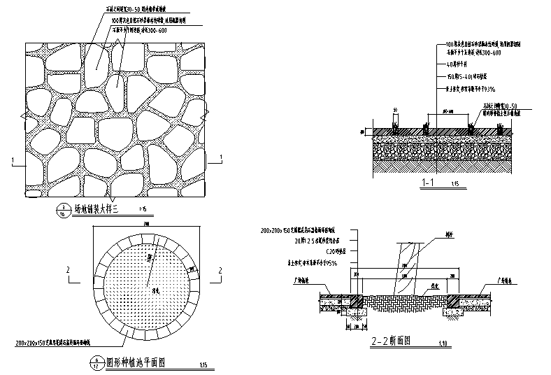 种植池平面图图片